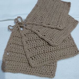 Handmade Crocheted Kitchen Dishcloths